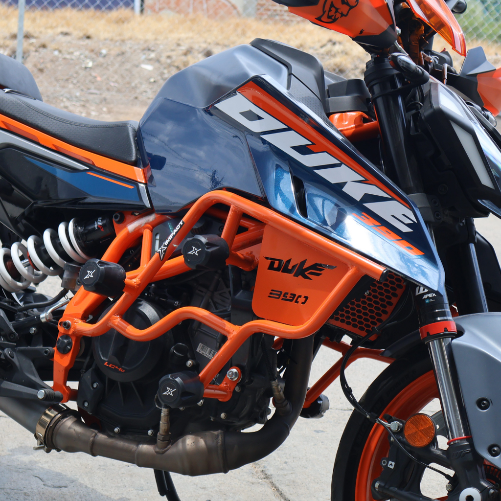 Slider Duke 390 Para Ktm Tipo Jaula Reforzado X Impact