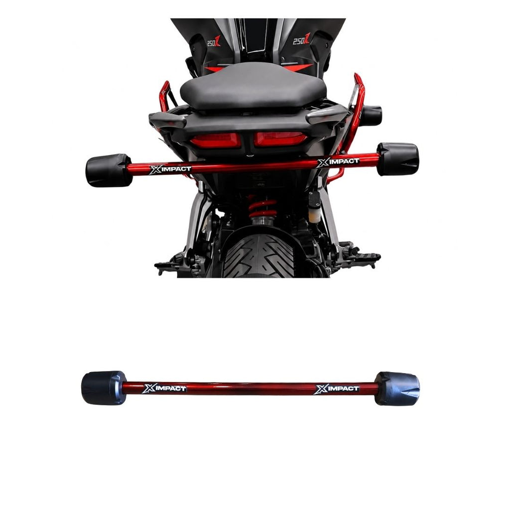 Slider Trasero Colin Italika 250 Z Rojo Sangre Metalico