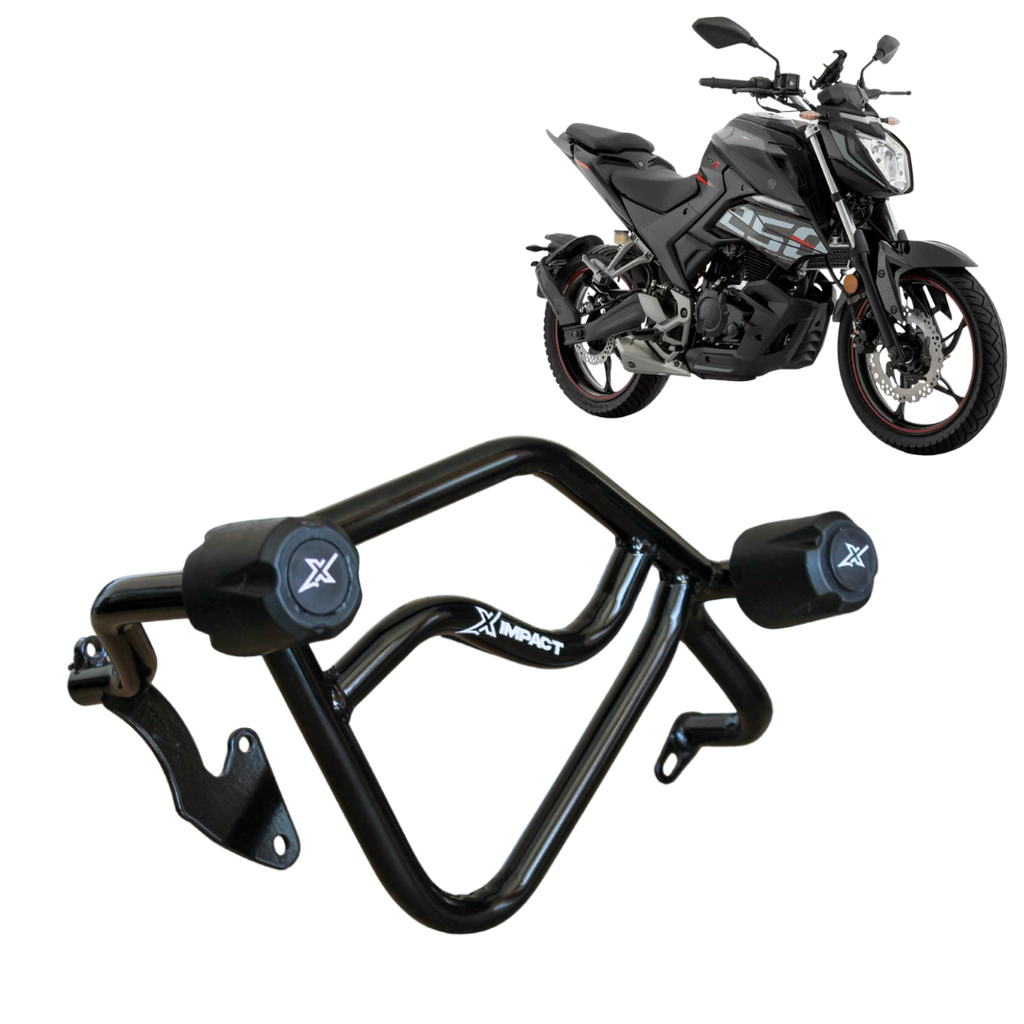 Slider 250z Para Italika Reforzado Tipo Jaula X Impact Superman