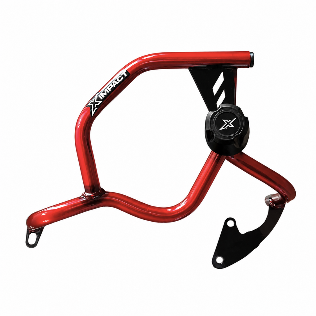 Slider Italika 250z 2025 Tipo Jaula Rojo Protector De Motor