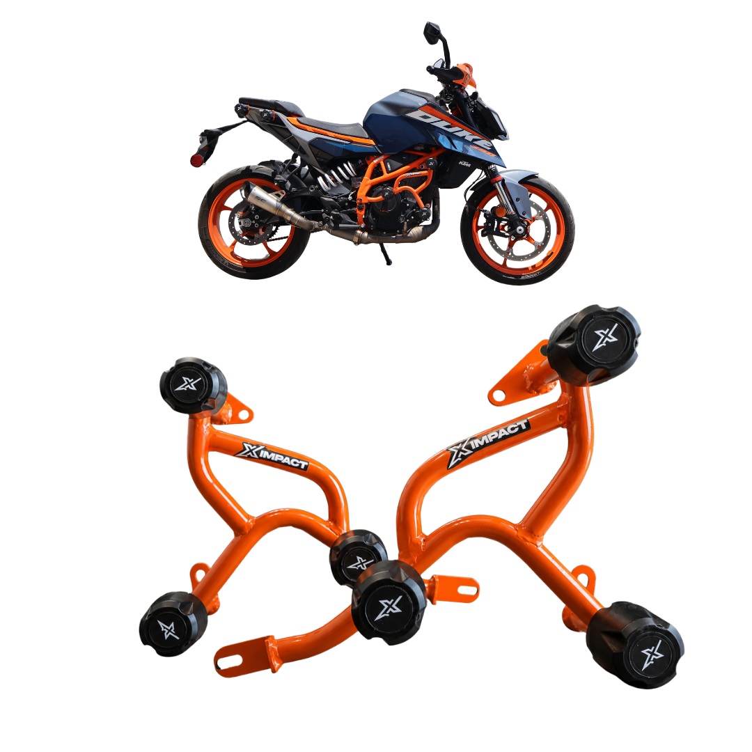 Slider Para Ktm Duke 390 Anticaídas 3 Conos X Impact