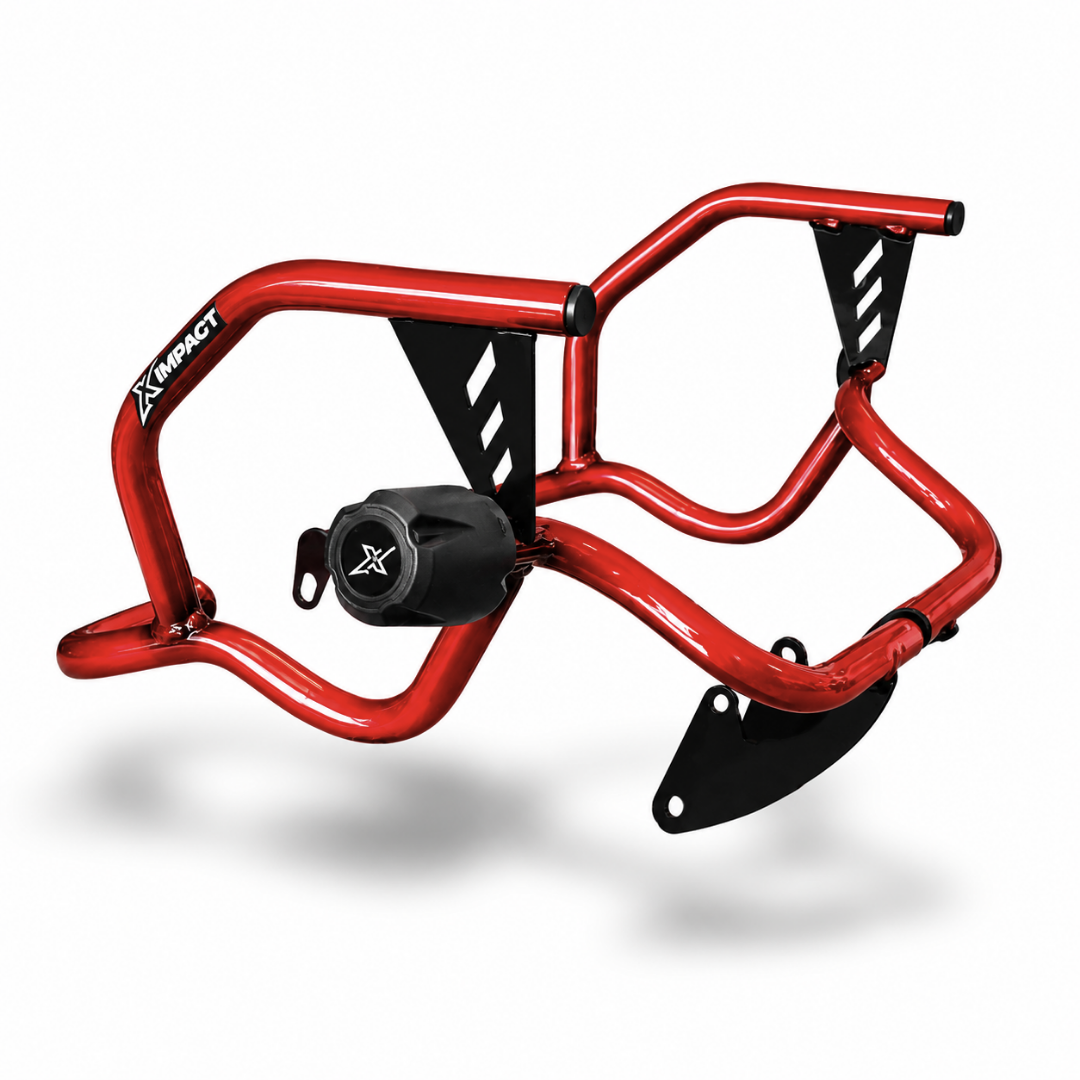 Slider Italika 250z 2025 Tipo Jaula Rojo Protector De Motor