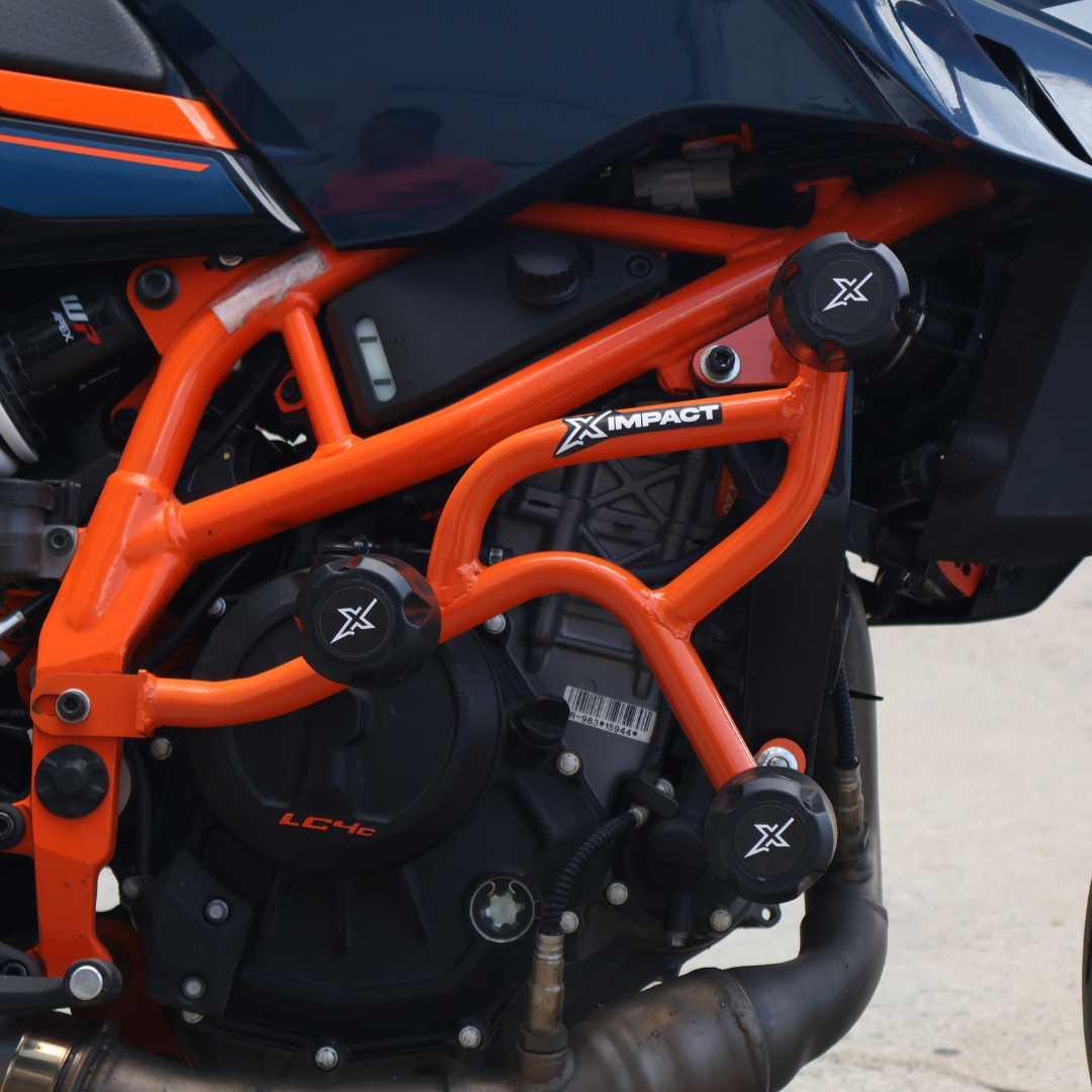 Slider Para Ktm Duke 390 Anticaídas 3 Conos X Impact