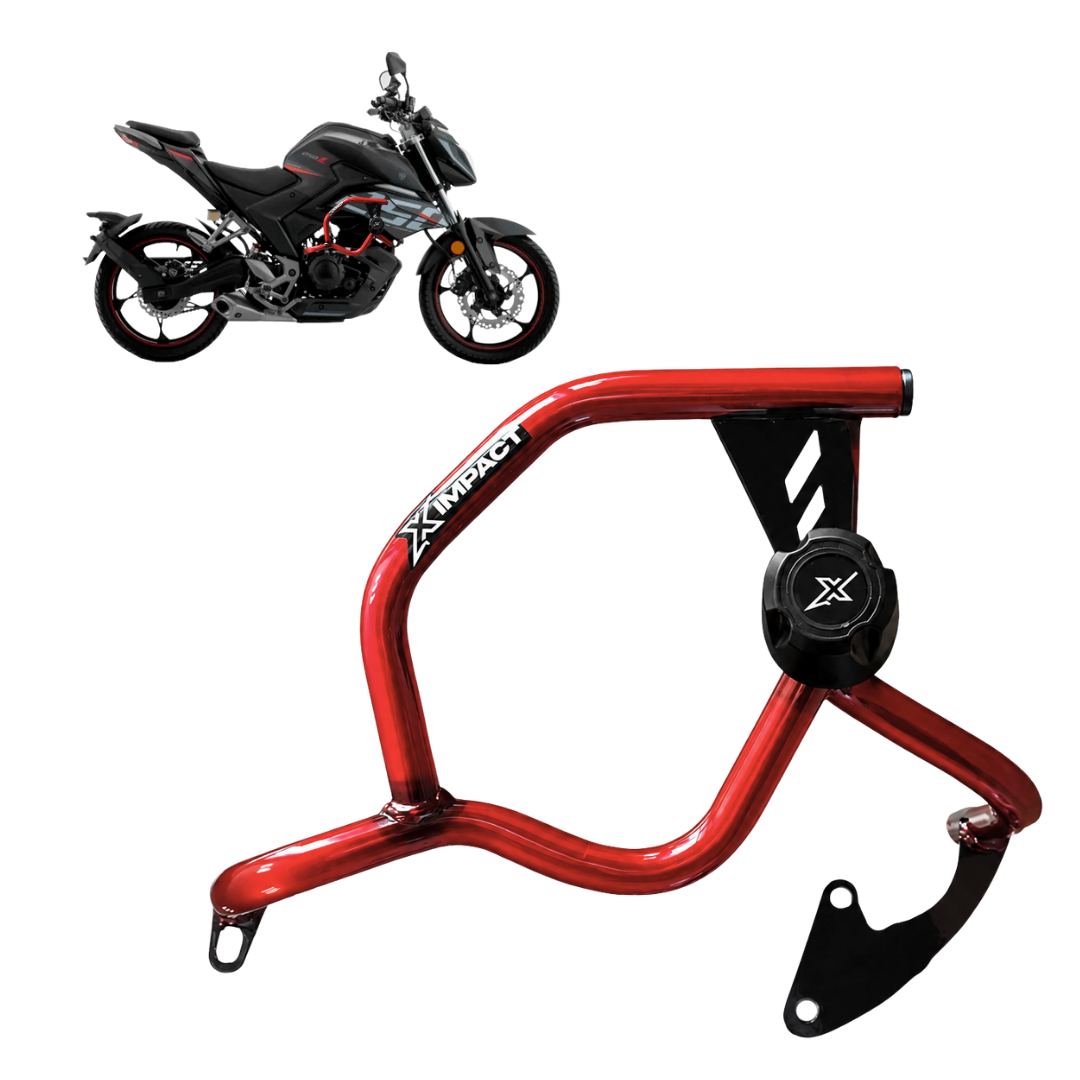 Slider Italika 250z 2025 Tipo Jaula Rojo Protector De Motor