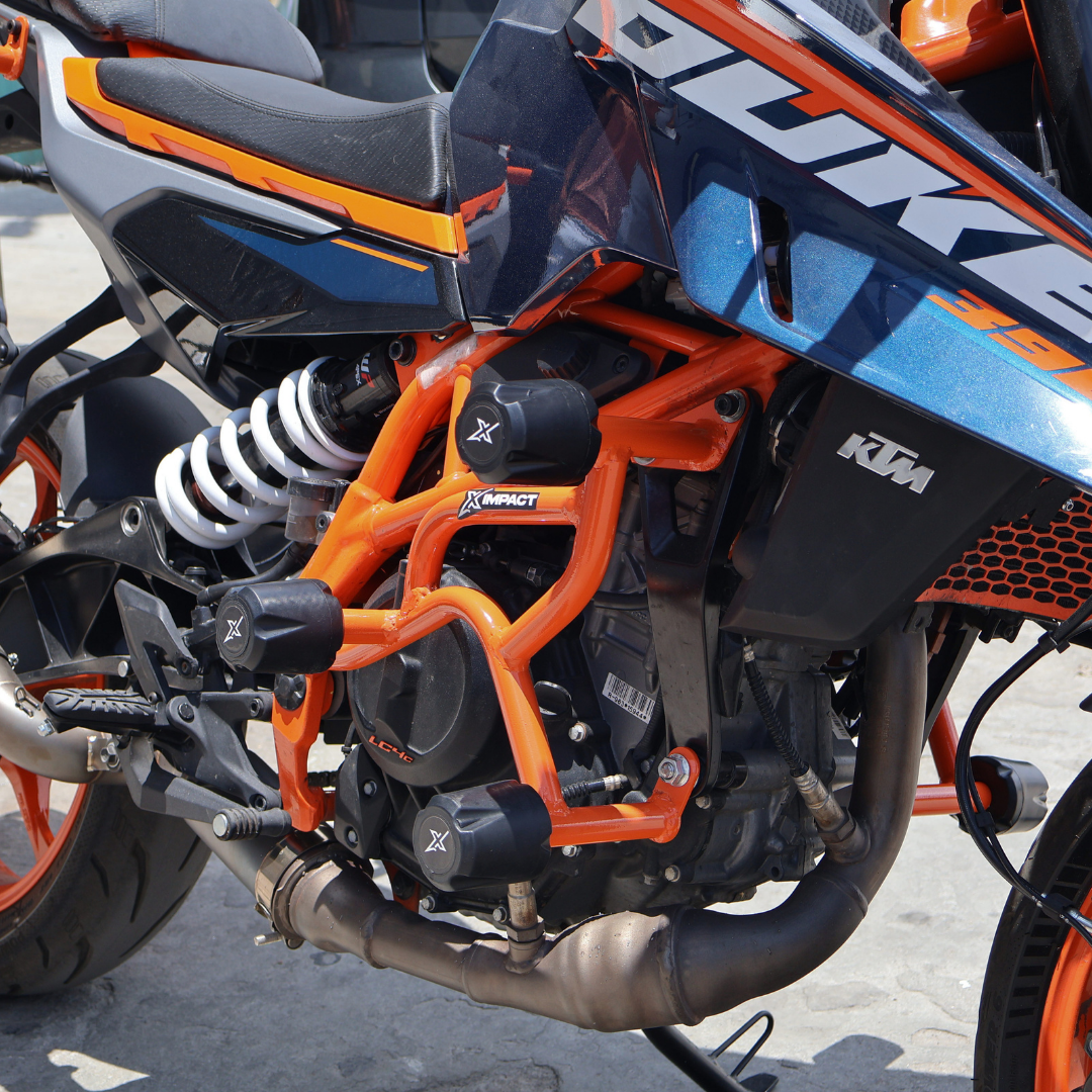 Slider Para Ktm Duke 390 Anticaídas 3 Conos X Impact